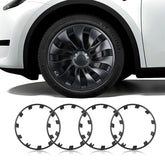 Model Protetor de aro Y para rodas Uberturbine de 21'' e rodas de indução de 20'' Ultimate Protection Refreshed (pacote com 4)